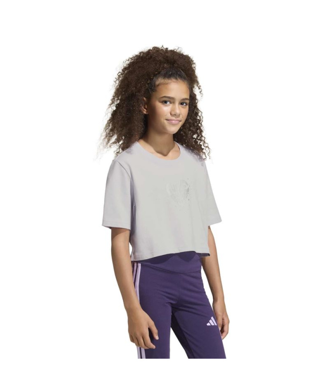 Camiseta adidas Jg Glam Niña Lila