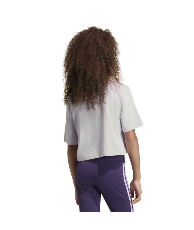 Camiseta lilás adidas Jg Glam Menina