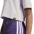 Camiseta lilás adidas Jg Glam Menina