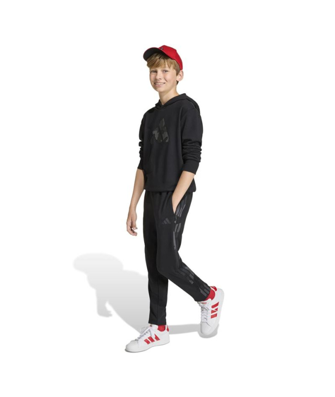 Survêtement Enfant adidas Camo Ts Noir/Carbone