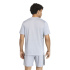 Camiseta adidas Techess 3-Stripes Fitness Homem Cinza