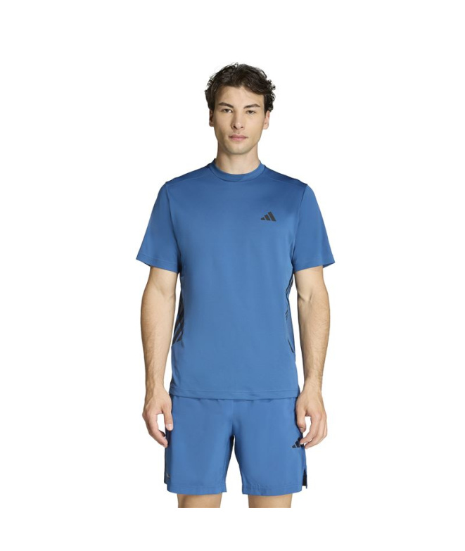 T-shirt Fitness adidas Techess à 3 bandes pour...
