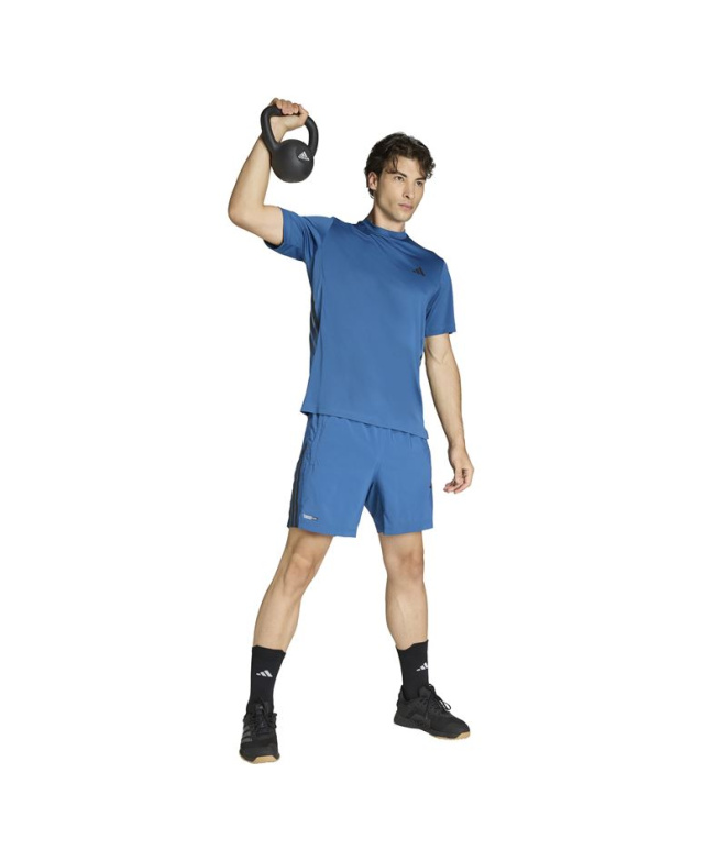 T-shirt Fitness adidas Techess à 3 bandes pour...