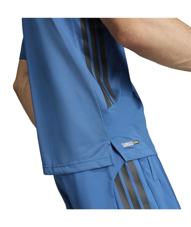 T-shirt Fitness adidas Techess à 3 bandes pour...