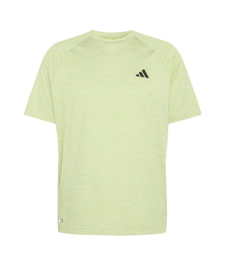 Camiseta adidas Techess Homem Fitness com Costuras/Branca