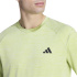 T-shirt Fitness adidas Techess Homme coutures apparentes, blanc