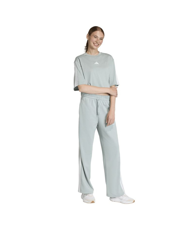 Calça Mulher adidas 3 Stripes Ft Oh Sama/Branca