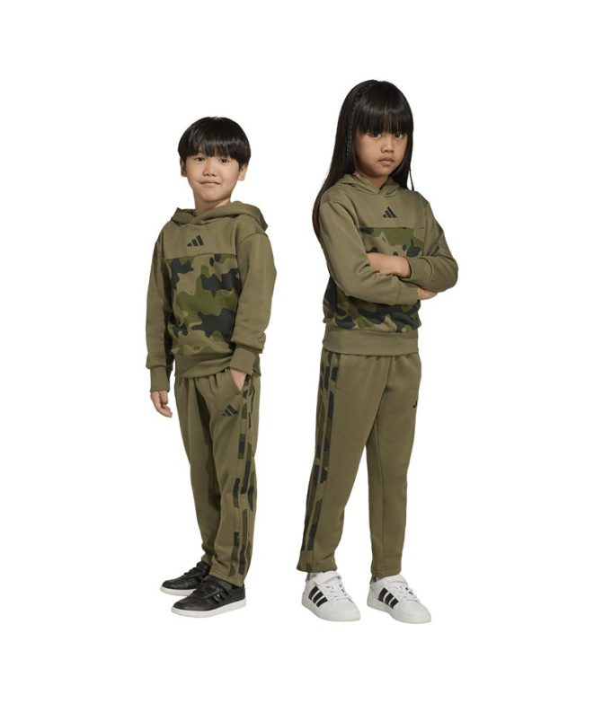 Set Conjunto Lk Camo Fl Infantil Estoli adidas...