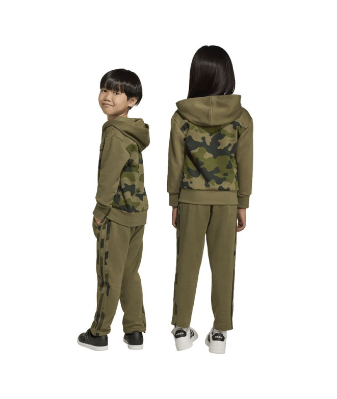 Set Conjunto Lk Camo Fl Infantil Estoli adidas...