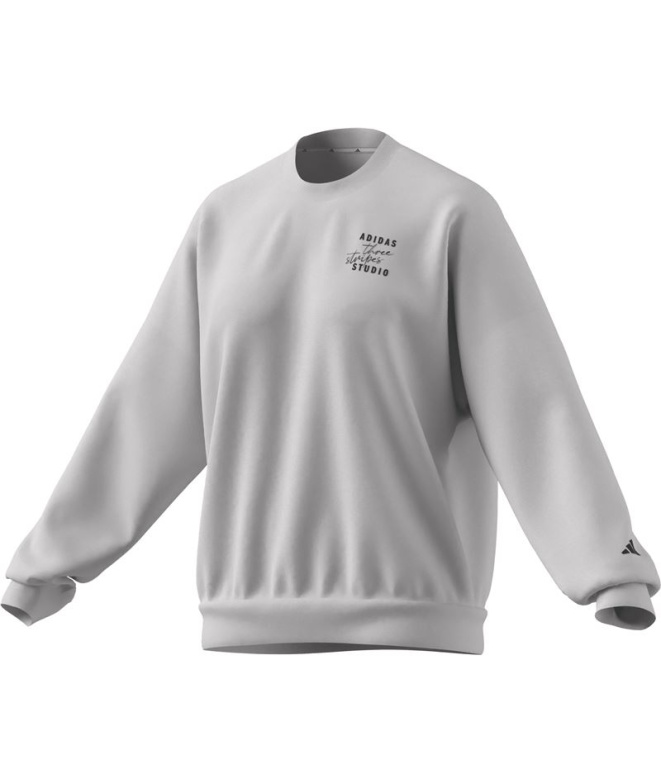 Moletom Mulher adidas 3Ss Fl Crew Blatiz