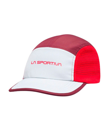 Gorra de Trail La Sportiva Skyline Chalk/Redwood