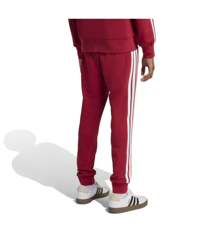 Pantalons Homme adidas 3Stripes Ft Tc Maract/Blanc
