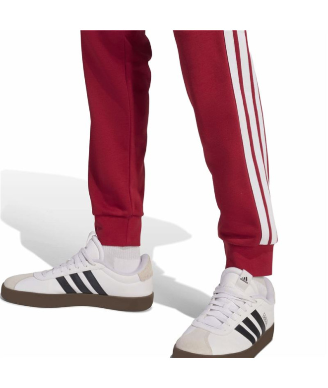 Pantalons Homme adidas 3Stripes Ft Tc Maract/Blanc