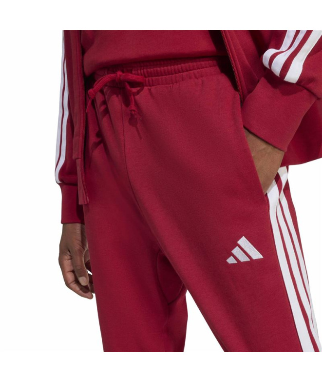 Pantalons Homme adidas 3Stripes Ft Tc Maract/Blanc