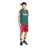 Pantalones adidas Hot Sho Infantil Escmej/Blanco/Drkgrn