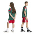Pantalones adidas Hot Sho Infantil Escmej/Blanco/Drkgrn