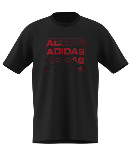 Camiseta preta Homem adidas Multi tamanho G