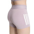 Collants Fitness adidas Hyg 3 pouces Femme couleur foie