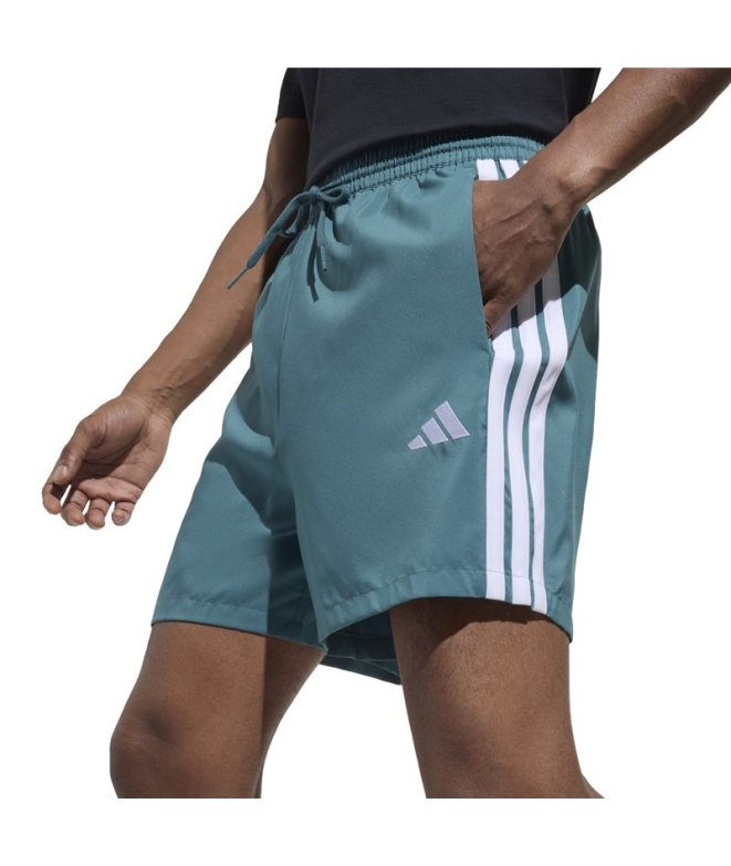 Calça Adidas Chelsea 3 Stripes Homem Azul/Branca