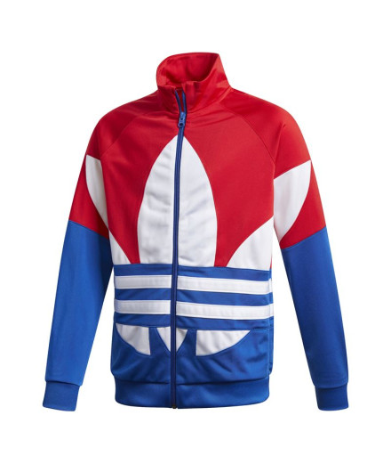 Chaqueta adidas Trifolio rojo Infantil