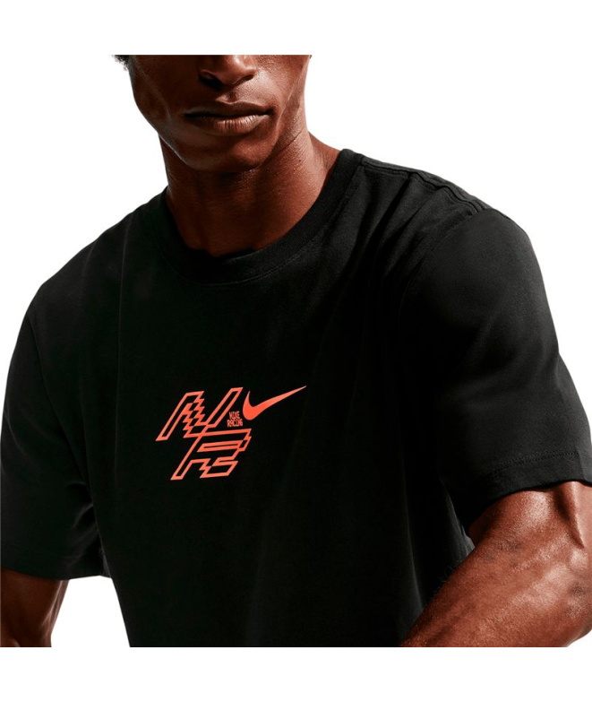 Camiseta preta Homem Nike NSW STD JDI