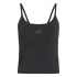 Camiseta Tirantes de Fitness adidas Optime Ls Tank Mujer Negro/Carbon