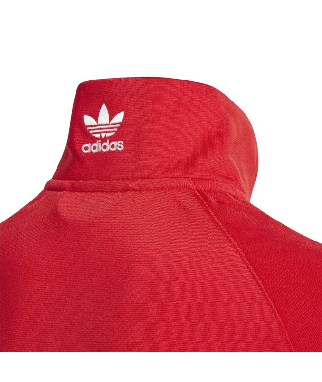 Chaqueta adidas Trifolio rojo Infantil