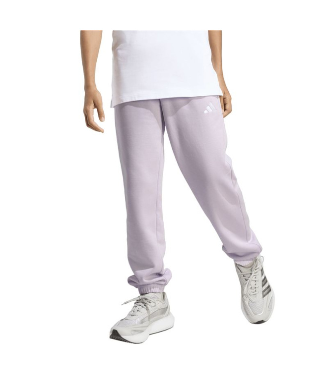 Calça Infantil adidas SL FL 225 lilás/branca