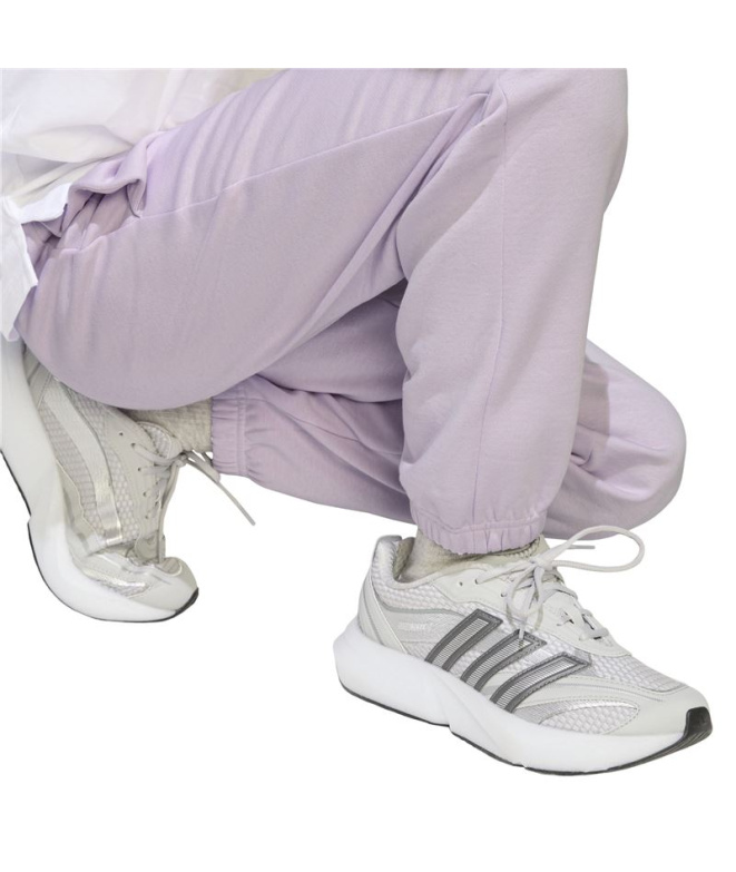 Calça Infantil adidas SL FL 225 lilás/branca