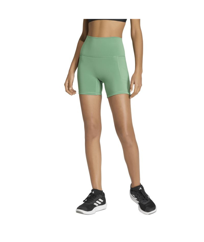 Mallas de Fitness adidas 3Ss Sculpt S Mujer Verde