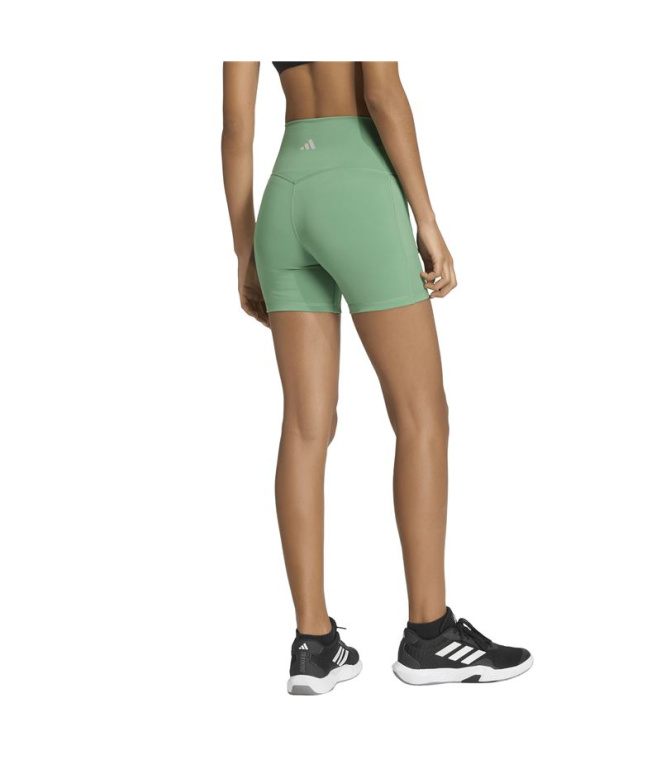 Mallas de Fitness adidas 3Ss Sculpt S Mujer Verde