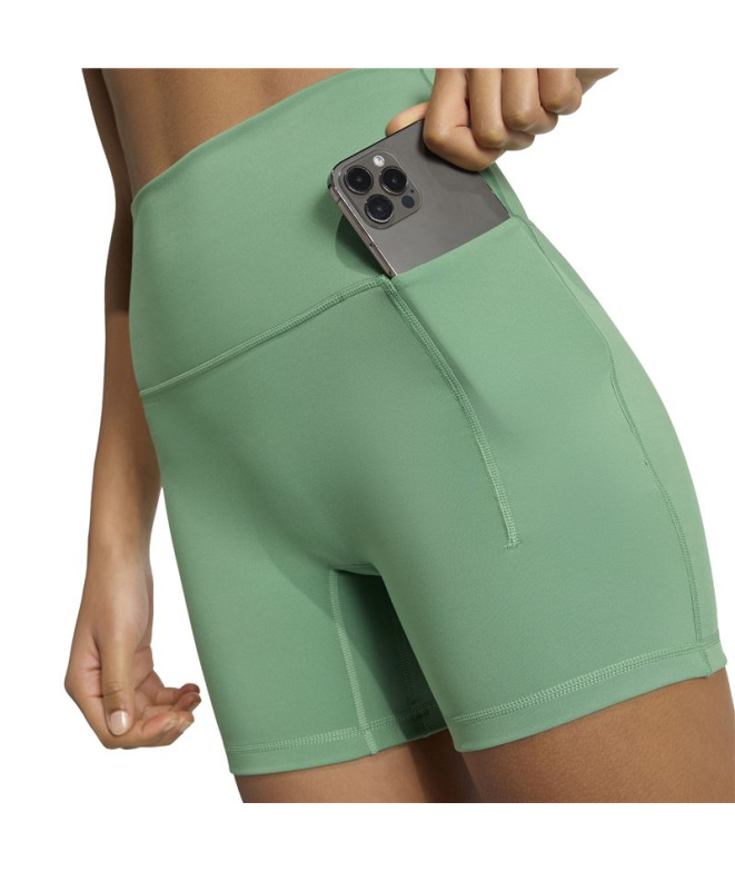 Mallas de Fitness adidas 3Ss Sculpt S Mujer Verde