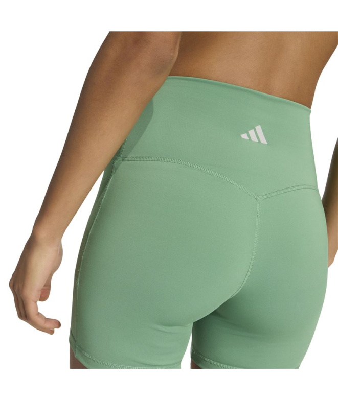 Mallas de Fitness adidas 3Ss Sculpt S Mujer Verde