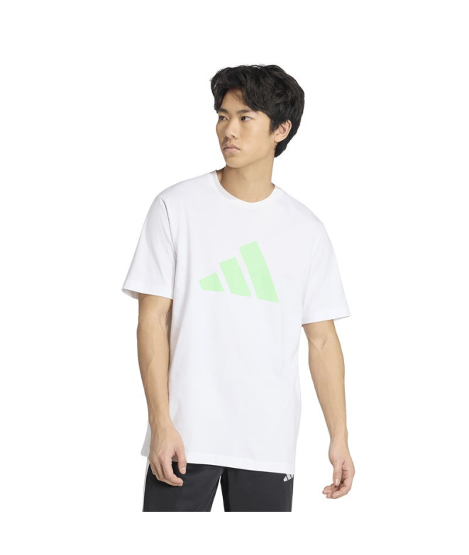Camiseta adidas Dot Logo Hombre Blanco