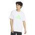 Camiseta branca Homem adidas Dot Logo