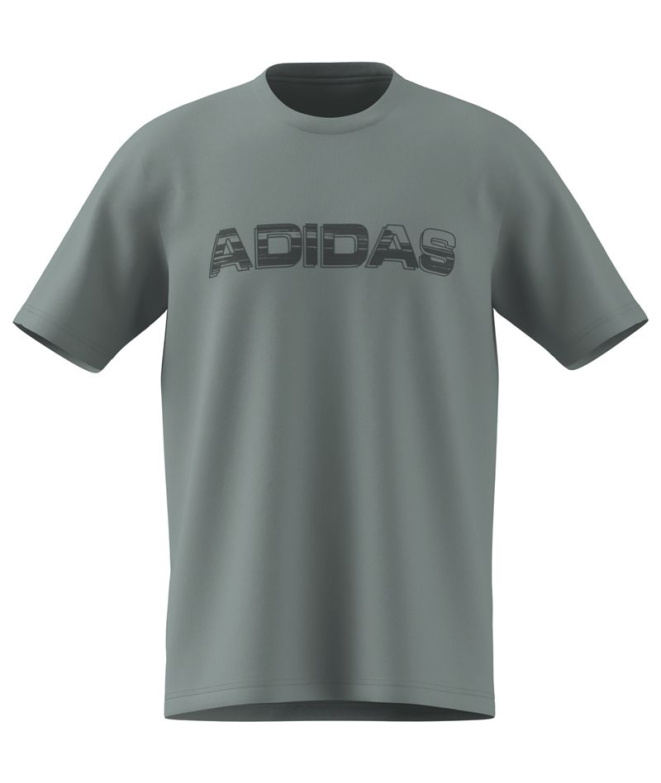 Camiseta Homem adidas com efeito desgastado Sama