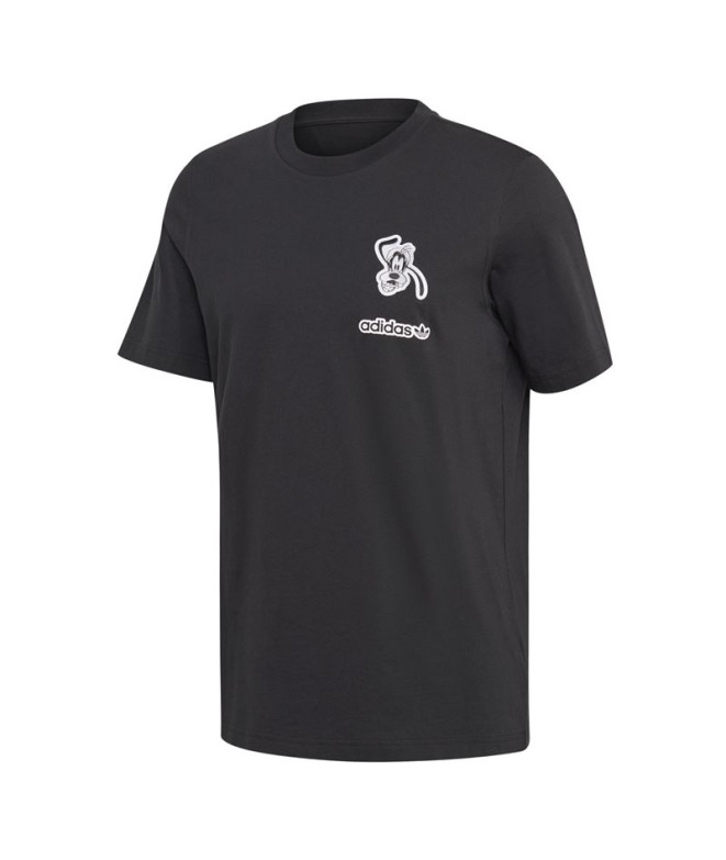 T-shirt adidas Homem preto pateta