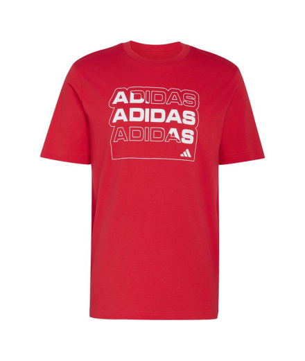 Camiseta Homem adidas Multi L, cor bordô