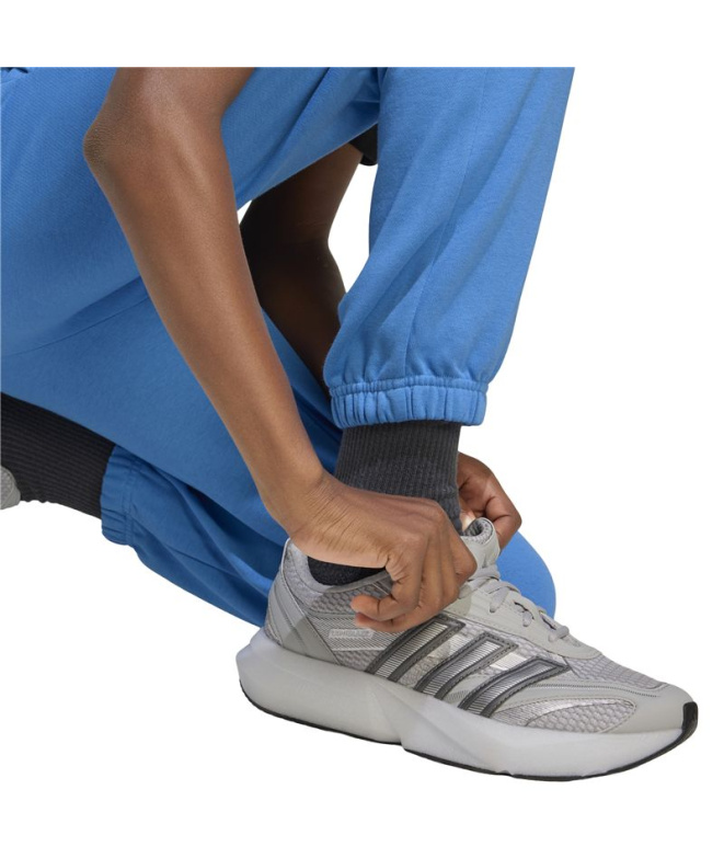 Calça Infantil adidas SL FL 225 azul/brancas