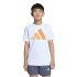Camiseta Infantil adidas Big Logo 160 branca/Mase/Mapu/Napu