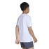 Camiseta Infantil adidas Big Logo 160 branca/Mase/Mapu/Napu
