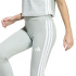 Malhas adidas Jg 3 Stripes Leg 230 Menina cor Sama/Branco