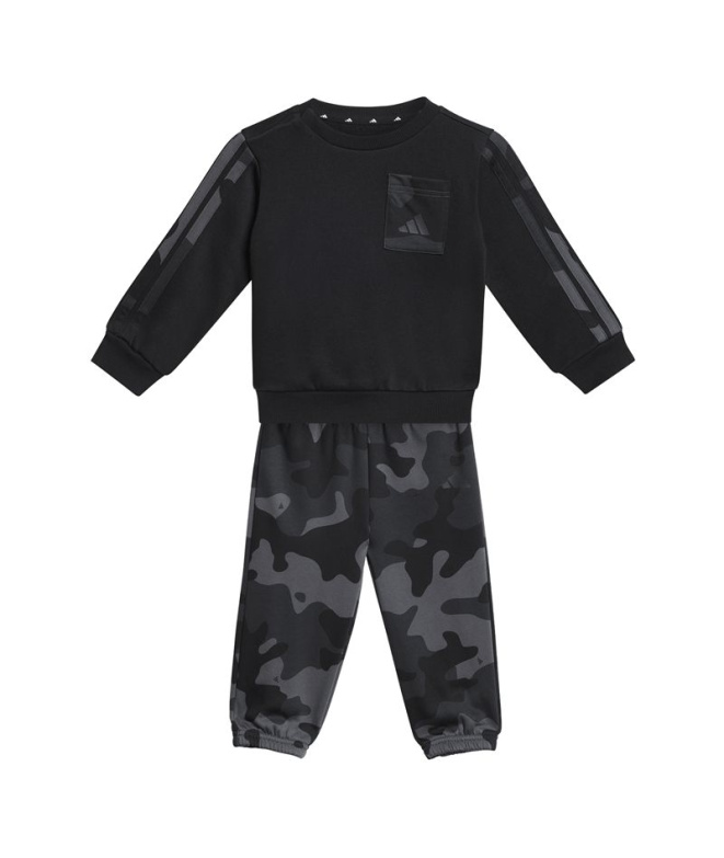 Set adidas Inf Camo FL Infantil Conjunto /Carbono