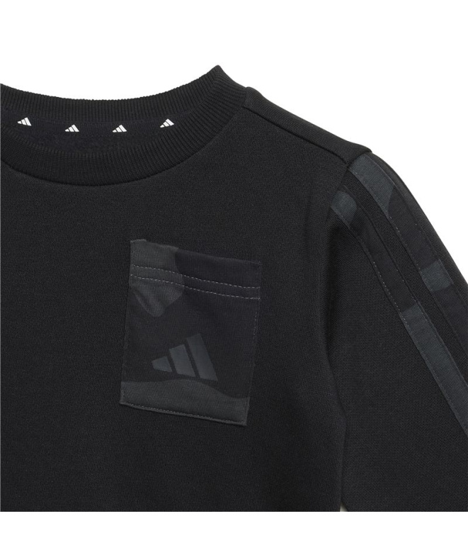 Set adidas Inf Camo FL Enfant Ensemble /carbone