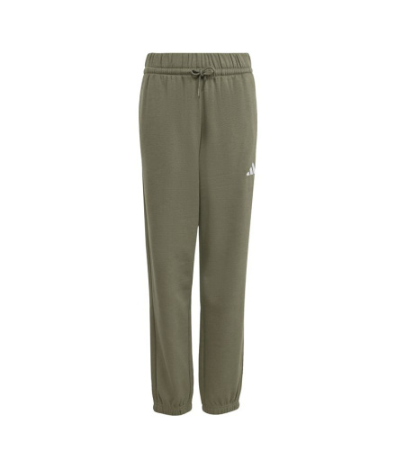 Calça Infantil adidas SL FL 225 Estoli/Brancas