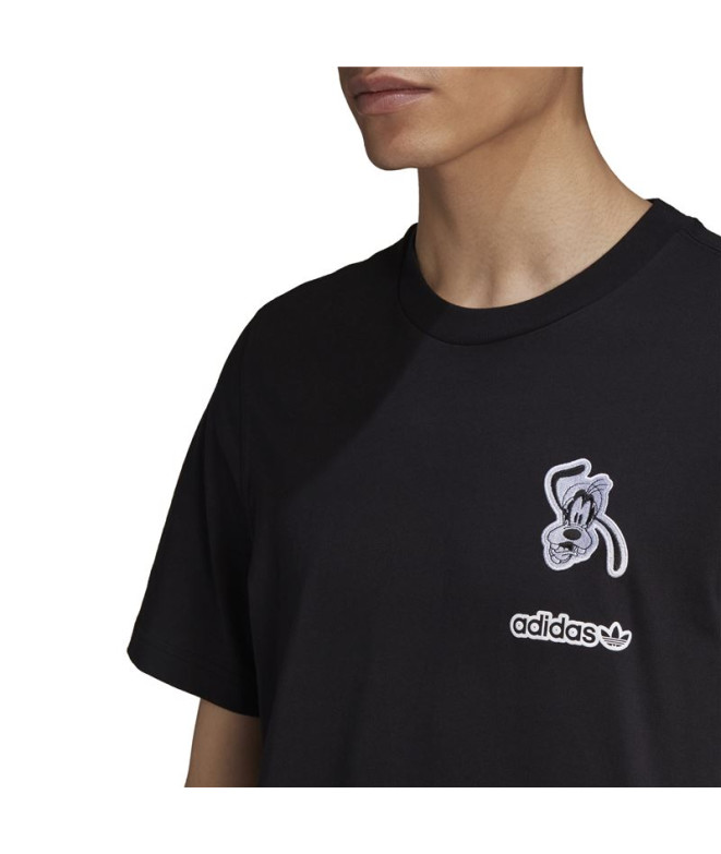T-shirt adidas Homem preto pateta