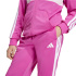 Conjunto de treino Infantil adidas 3Stripes Tiberio Ts, fúcsia/branco