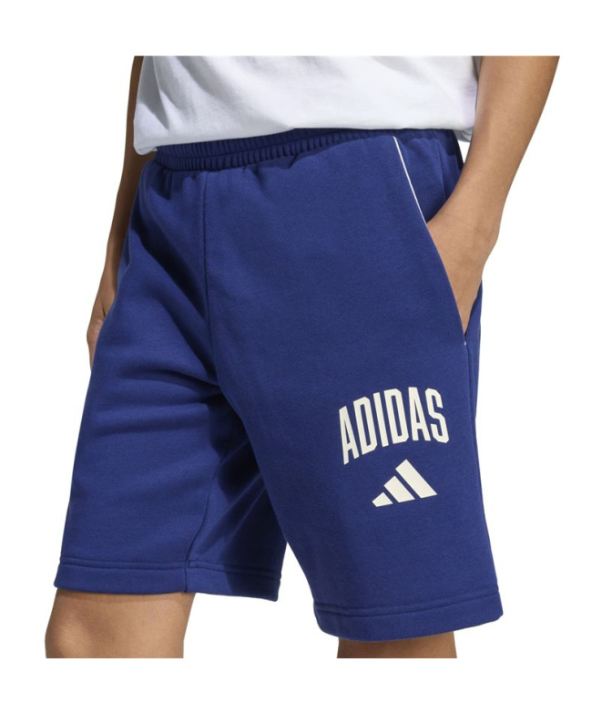 Calça Infantil adidas Clgt Ft Sho azul escuro