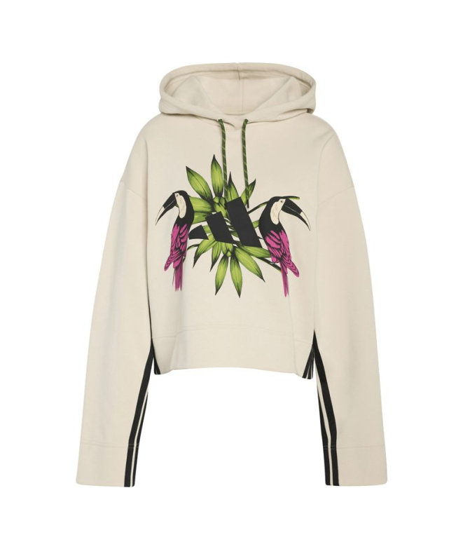 Moletom Mulher adidas Farm Hoodie Fitness , em...