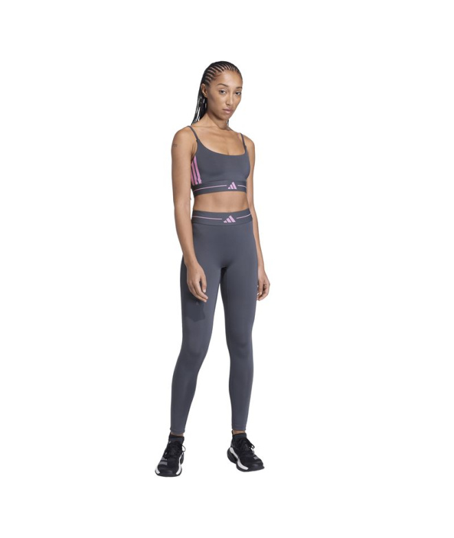 Collants Fitness adidas Hyg 1/1 L Femme gris